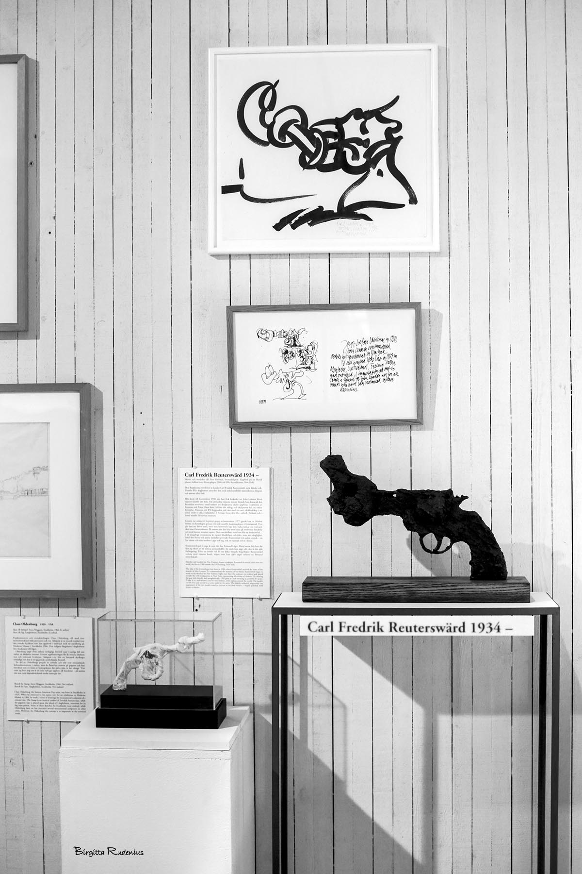 ART - Carl Fredrik Reuterswärd 1934 - gun