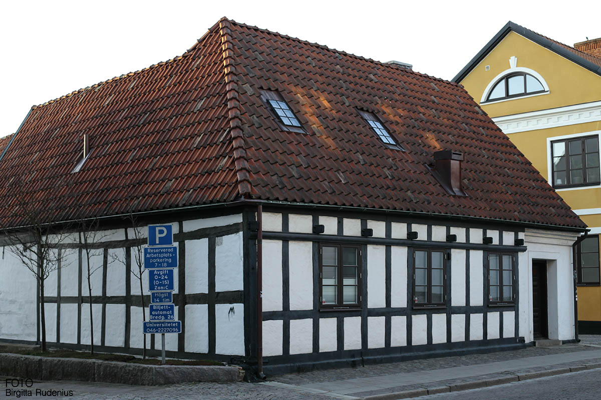 Half-timbered House in Lund, Sweden