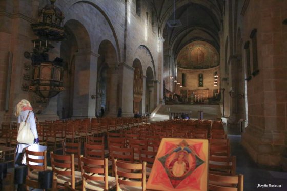 Inside Lund Cathedral, Sweden